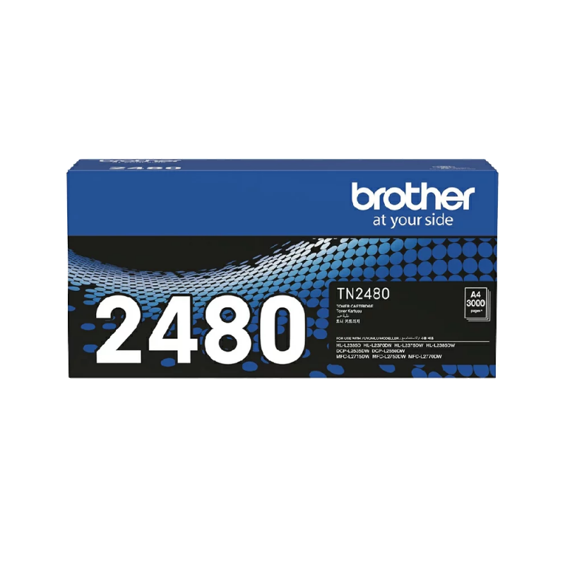 3入優惠組】brother TN-2480 原廠高容量黑色碳粉匣(適用：HL -L2375DW、MFC-L2715DW、、MFC-L2750DW、MFC-L2770DW)|兄弟事務機器
